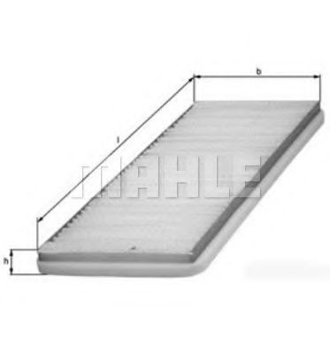 Compre LA9 Mahle Original Filtro de salão